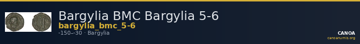 Bargylia BMC Bargylia 5-6 — CANOA