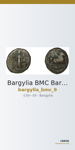 Bargylia BMC Bargylia 9 — CANOA