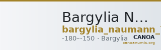 Bargylia Numismatik Naumann 77 (2019) 263 — CANOA
