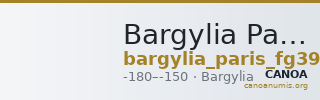Bargylia Paris FG 390 — CANOA
