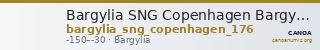 Bargylia SNG Copenhagen Bargylia 176 — CANOA