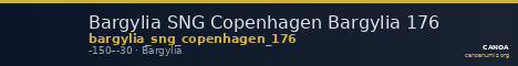 Bargylia SNG Copenhagen Bargylia 176 — CANOA