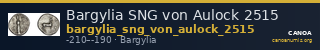 Bargylia SNG von Aulock 2515 — CANOA