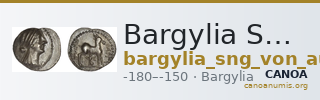 Bargylia SNG von Aulock 8074-5 — CANOA