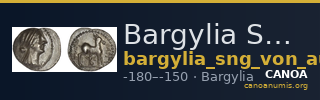 Bargylia SNG von Aulock 8074-5 — CANOA