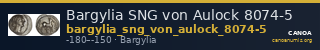 Bargylia SNG von Aulock 8074-5 — CANOA