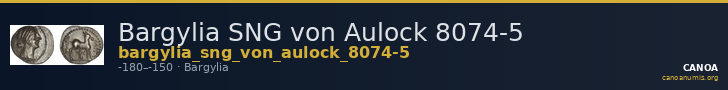 Bargylia SNG von Aulock 8074-5 — CANOA