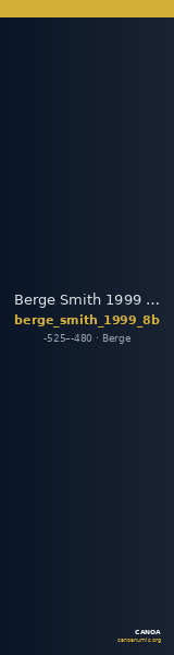 Berge Smith 1999 Group 8B — CANOA