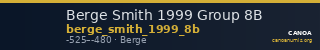 Berge Smith 1999 Group 8B — CANOA