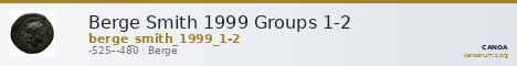 Berge Smith 1999 Groups 1-2 — CANOA