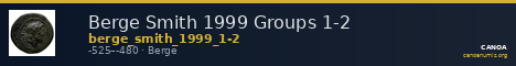 Berge Smith 1999 Groups 1-2 — CANOA