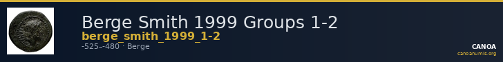 Berge Smith 1999 Groups 1-2 — CANOA