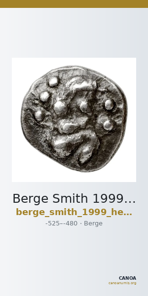 Berge Smith 1999 Hemihektes, Groups 1-7 — CANOA