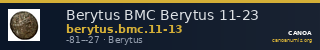 Berytus BMC Berytus 11-23 — CANOA