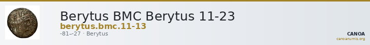Berytus BMC Berytus 11-23 — CANOA