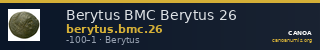 Berytus BMC Berytus 26 — CANOA