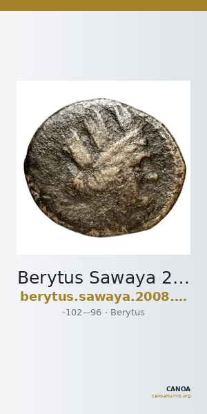 Berytus Sawaya 2008 series 1 — CANOA
