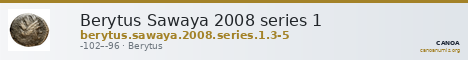 Berytus Sawaya 2008 series 1 — CANOA