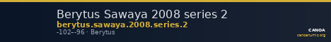 Berytus Sawaya 2008 series 2 — CANOA