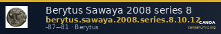Berytus Sawaya 2008 series 8 — CANOA