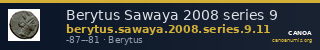 Berytus Sawaya 2008 series 9 — CANOA