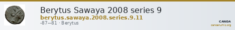 Berytus Sawaya 2008 series 9 — CANOA