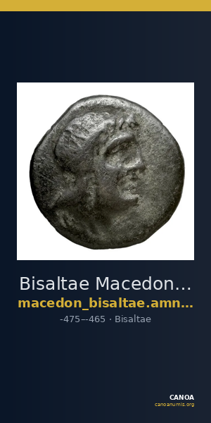Bisaltae Macedon AMNG III.2 1-7 — CANOA