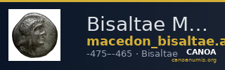 Bisaltae Macedon AMNG III.2 1-7 — CANOA