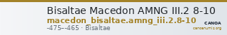 Bisaltae Macedon AMNG III.2 8-10 — CANOA