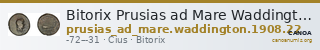 Bitorix Prusias ad Mare Waddington 1912 22 — CANOA