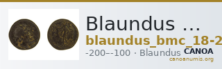 Blaundus BMC Blaundus 18-23 — CANOA