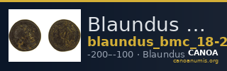 Blaundus BMC Blaundus 18-23 — CANOA