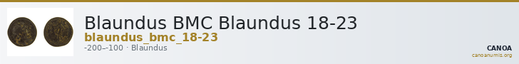 Blaundus BMC Blaundus 18-23 — CANOA