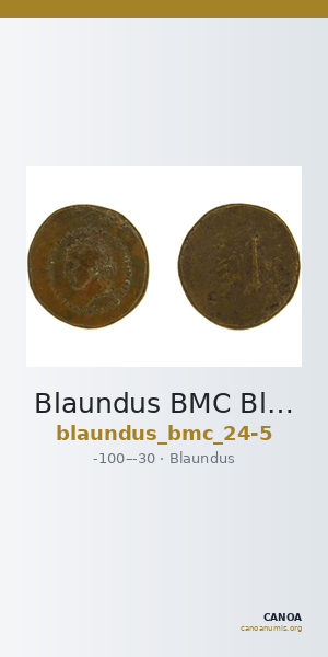 Blaundus BMC Blaundus 24-25 — CANOA