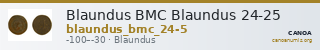 Blaundus BMC Blaundus 24-25 — CANOA