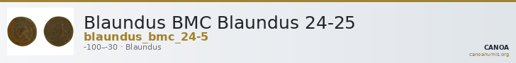 Blaundus BMC Blaundus 24-25 — CANOA