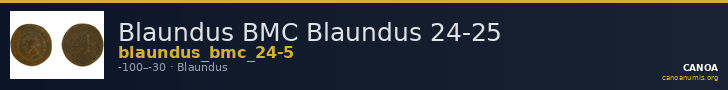 Blaundus BMC Blaundus 24-25 — CANOA
