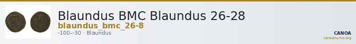 Blaundus BMC Blaundus 26-28 — CANOA