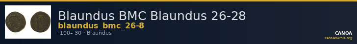 Blaundus BMC Blaundus 26-28 — CANOA