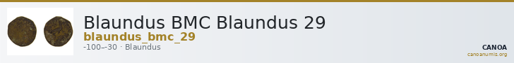 Blaundus BMC Blaundus 29 — CANOA