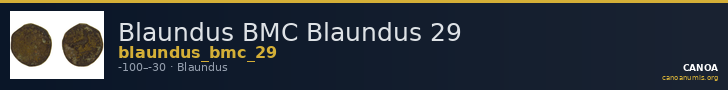 Blaundus BMC Blaundus 29 — CANOA