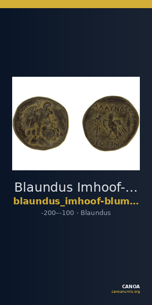 Blaundus Imhoof-Blumer 1897 1 — CANOA