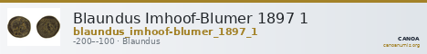 Blaundus Imhoof-Blumer 1897 1 — CANOA