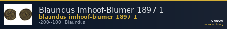 Blaundus Imhoof-Blumer 1897 1 — CANOA