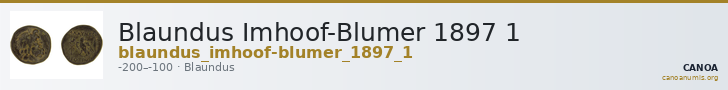 Blaundus Imhoof-Blumer 1897 1 — CANOA