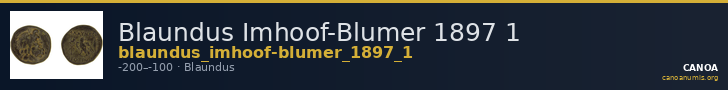 Blaundus Imhoof-Blumer 1897 1 — CANOA