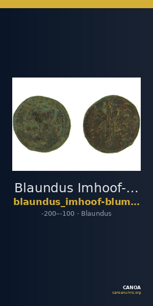 Blaundus Imhoof-Blumer 1897 2 — CANOA