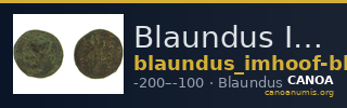 Blaundus Imhoof-Blumer 1897 2 — CANOA