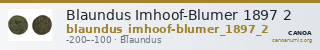 Blaundus Imhoof-Blumer 1897 2 — CANOA