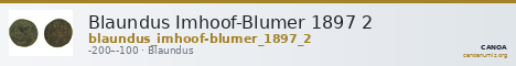 Blaundus Imhoof-Blumer 1897 2 — CANOA